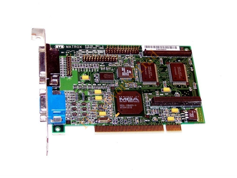 20085-A Matrox Graphics Mystique 2MB PCI Video Graphics Card