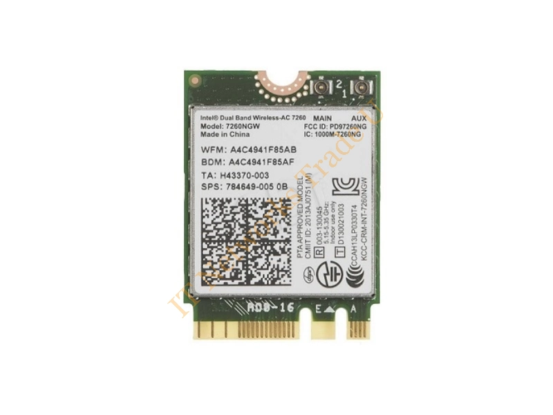 20200570 Lenovo 1x 1BN + BT 4.0 PCI Express M.2 Wireless LAN Card