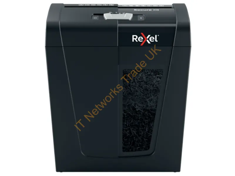 2020123EU - Rexel Secure X8 Cross Cut Paper Shredder P4
