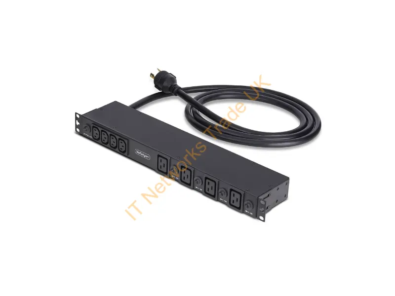 2030B8H-RACK-PDU-IC - Startech.Com 2030B8H-Rack-Pdu-Ic Power Distribution Unit (Pdu) 20 Ac Outlet(S) 1U Black