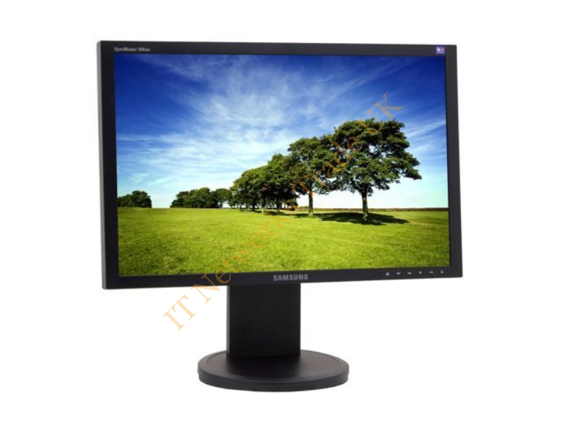 204BW Samsung SyncMaster 20-Inch TFT 1680X1050 Display Flat Panel LCD Monitor (Black)