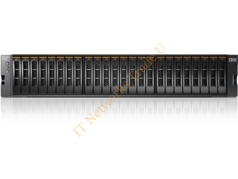 2072-24C-C1-04 IBM Storwize V3700 SFF Dual. Control Enclosure 2 x 8GB FC 4-Port 8 x 300GB 15K SAS HDD Network Storage System
