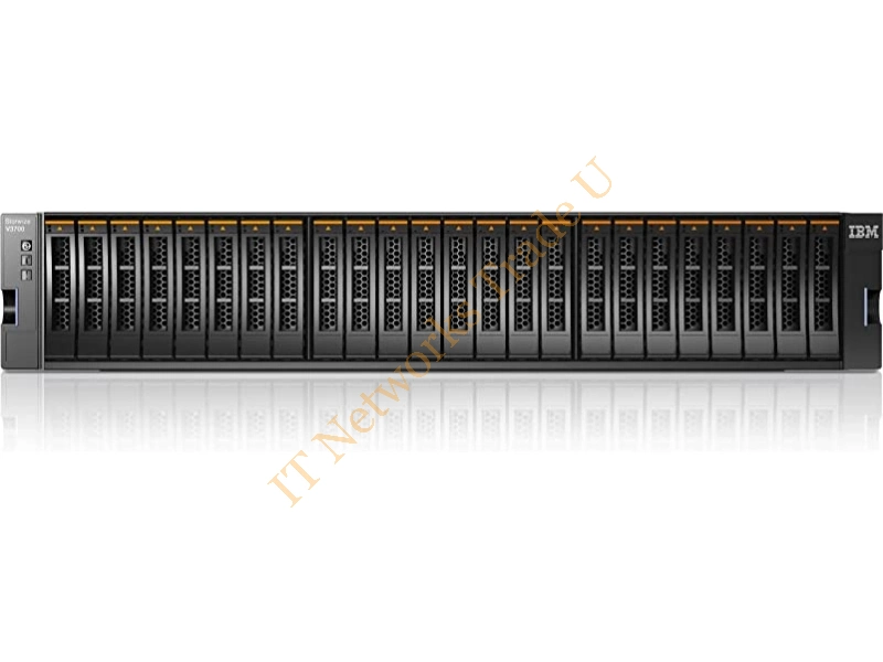 2072S2C IBM Storwize V3700 24-Bay Dual Control Hard Drive Array Enclosure Network Storage System