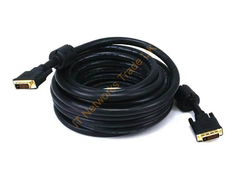 2097 - Monoprice 2097 Dvi Cable 299.2" (7.6 M) Dvi-D Black