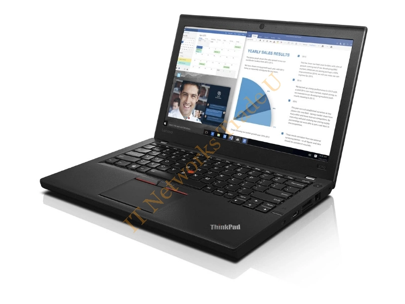 Lenovo ThinkPad X260 2.4GHz i5-6300U 12.5" Black Notebook Laptop System