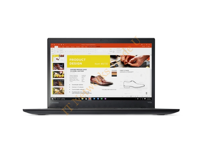 Lenovo ThinkPad T470s 2.70GHz i7-7500U 14" 1920 x 1080pixels Black Notebook Laptop System