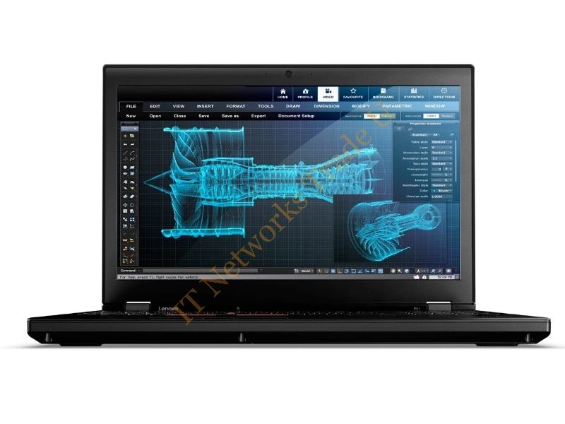 Lenovo ThinkPad P51 15.6" Black Mobile workstation Laptop System