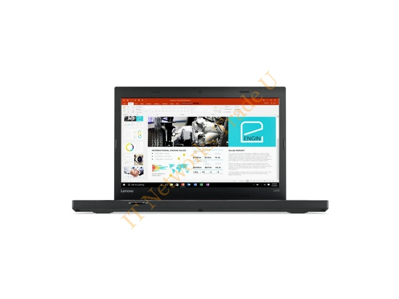 Lenovo ThinkPad L470 2.40GHz i3-7100U 14" 1366 x 768pixels Black Notebook Laptop System
