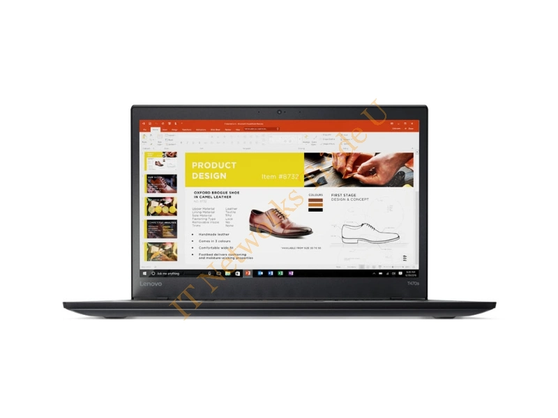 Lenovo ThinkPad T470s 2.3GHz i5-6200U 14" 1920 x 1080pixels 3G 4G Black Notebook Laptop System