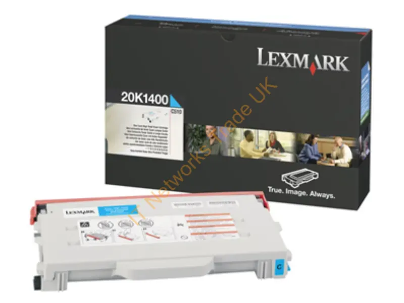 Lexmark 20K1400 Toner cyan, 6.6K pages @ 5% coverage Accessory
