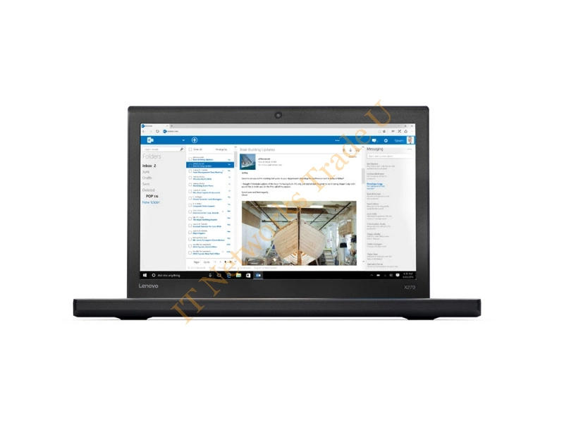 Lenovo ThinkPad X270 2.4GHz i5-6300U 12.5" Black Notebook Laptop System