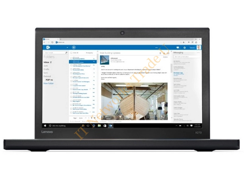 Lenovo ThinkPad X270 12.5" Black Notebook Laptop System