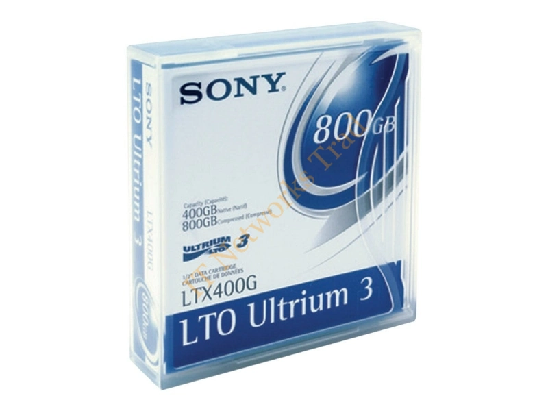 20LTX400G Sony LTO Ultrium 3 Data Cartridge LTO Ultrium LTO-3 400GB (Native) / 800GB (Compressed) 20 Pack Tape Media Storage