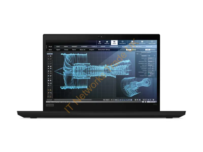 20RH003QUS - Lenovo Thinkpad P43S Intel Core I7 I7-8565U Mobile Workstation 14" Full Hd 32 Gb Ddr4-Sdram 1 Tb Ssd Nvidia Quadro P520 Wi-Fi 5 (802.11Ac) Windows 10 Pro Black