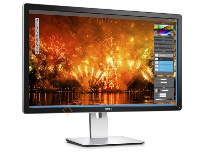 210-ADZC - DELL Professional P2415Q 23.8" 4K Ultra HD LED Black, Silver computer monitor