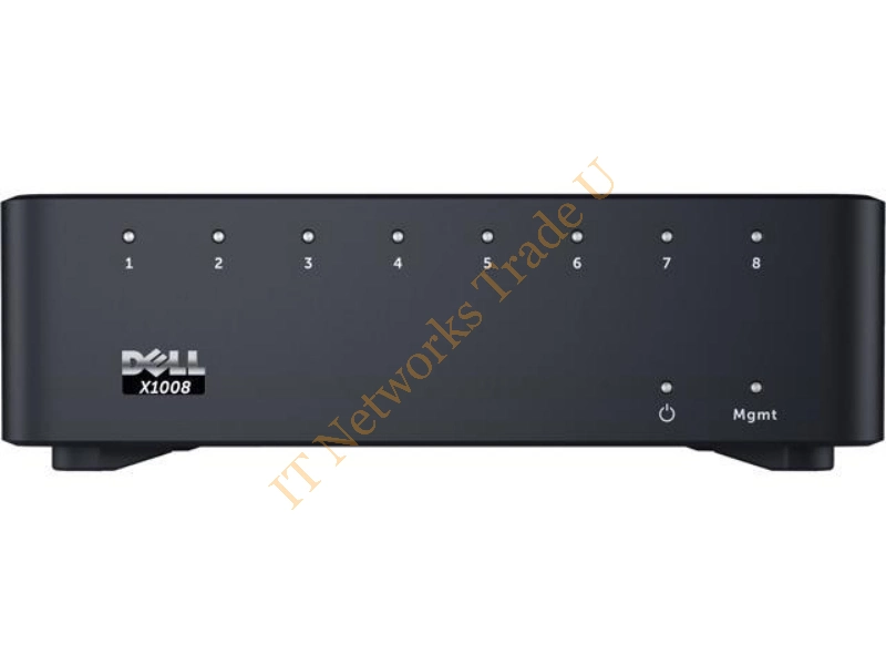 210-AEIQ Dell Networking X1008 8-Port 8 x 10/100/1000 Gigabit Ethernet Managed Network Switch