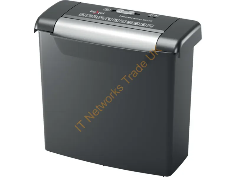 2104568EU - Rexel Momentum S206 Strip Cut Paper Shredder P2