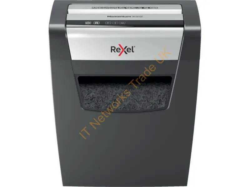 2104572EU - Rexel Momentum X312 Cross Cut Paper Shredder P3