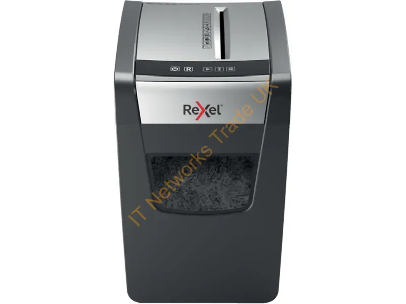 2104573EU - Rexel Momentum X410-SL Slimline Cross Cut Paper Shredder P4