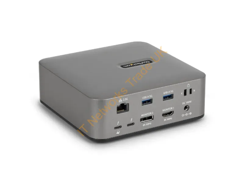215N-TB5USB4DOCK - Startech.Com 215N-Tb5Usb4Dock Laptop Dock/Port Replicator Wired Thunderbolt 5 Gray