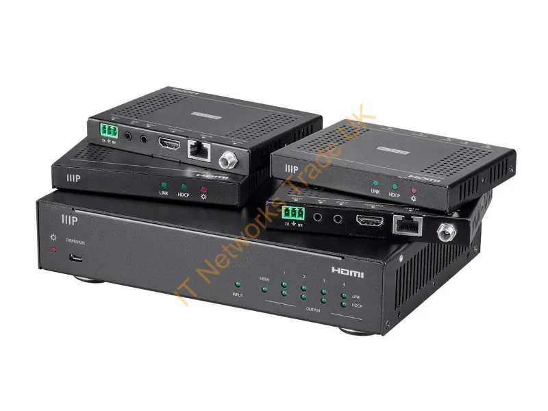 21793 - Monoprice 21793 Av Extender Av Transmitter & Receiver Black