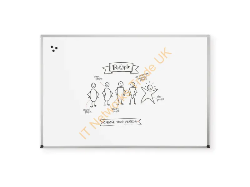 219ND - Mooreco 219Nd Whiteboard 4 X 4" (101.6 X 101.6 Mm) Steel Magnetic