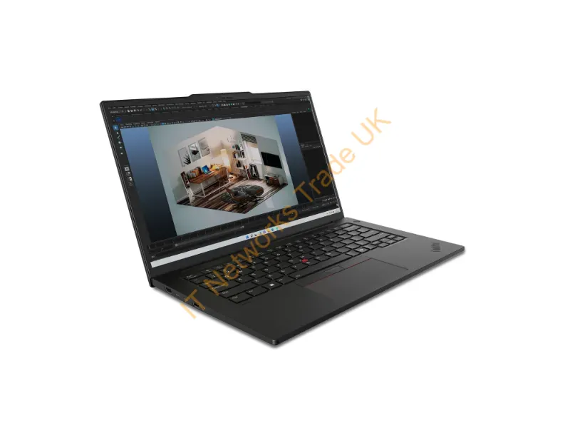 21G20021US - Lenovo Thinkpad P14S Gen 5 (Intel) Intel Core Ultra 5 125H Laptop 14.5" Wuxga 32 Gb Ddr5-Sdram 1 Tb Ssd Nvidia Rtx 500 Ada Wi-Fi 6E (802.11Ax) Windows 11 Pro English Black