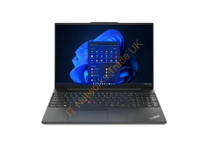 21JN0040US - Lenovo Thinkpad E16 Gen 1 (Intel) Intel Core I5 I5-1335U Laptop 16" Touchscreen Wuxga 16 Gb Ddr4-Sdram 512 Gb Ssd Wi-Fi 6 (802.11Ax) Windows 11 Pro English Black
