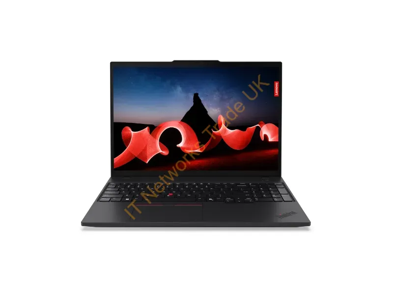 21MN005LUS - Lenovo Thinkpad T16 Gen 3 Intel Core Ultra 5 125U Laptop 16" Wuxga 16 Gb Ddr5-Sdram 256 Gb Ssd Wi-Fi 6E (802.11Ax) Windows 11 Pro English Black