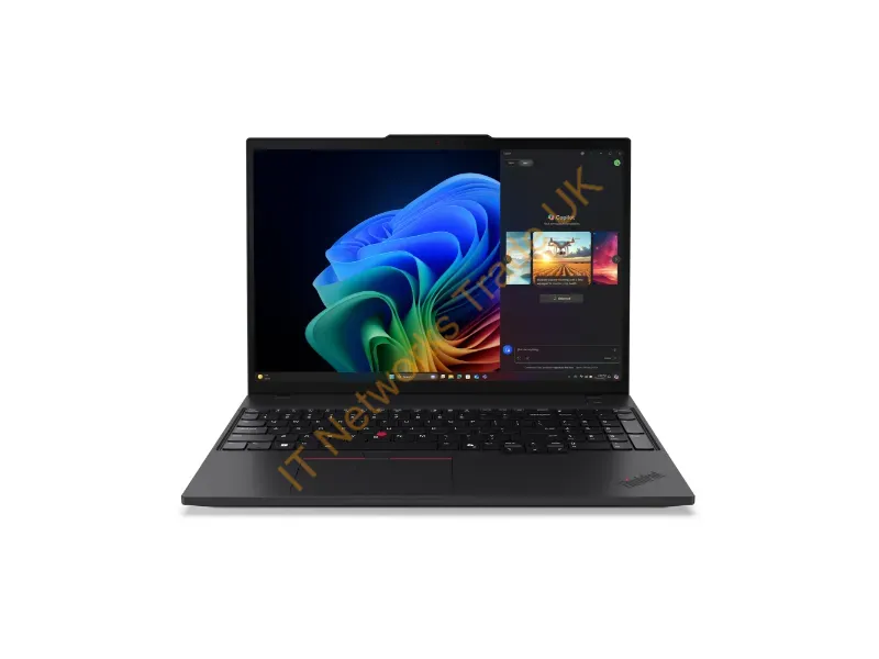 21QN0045US - Lenovo Thinkpad T16 Gen 4 (Amd) Copilot+ Pc Amd Ryzen Ai 5 340 Laptop 16" Wuxga 16 Gb Ddr5-Sdram 256 Gb Ssd Wi-Fi 7 (802.11Be) Windows 11 Pro Black
