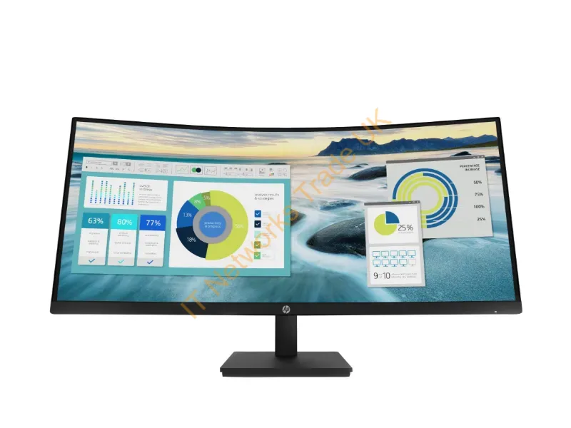 21Y56AA#ABA - Hp P34Hc G4 Wqhd Usb-C Curved Monitor