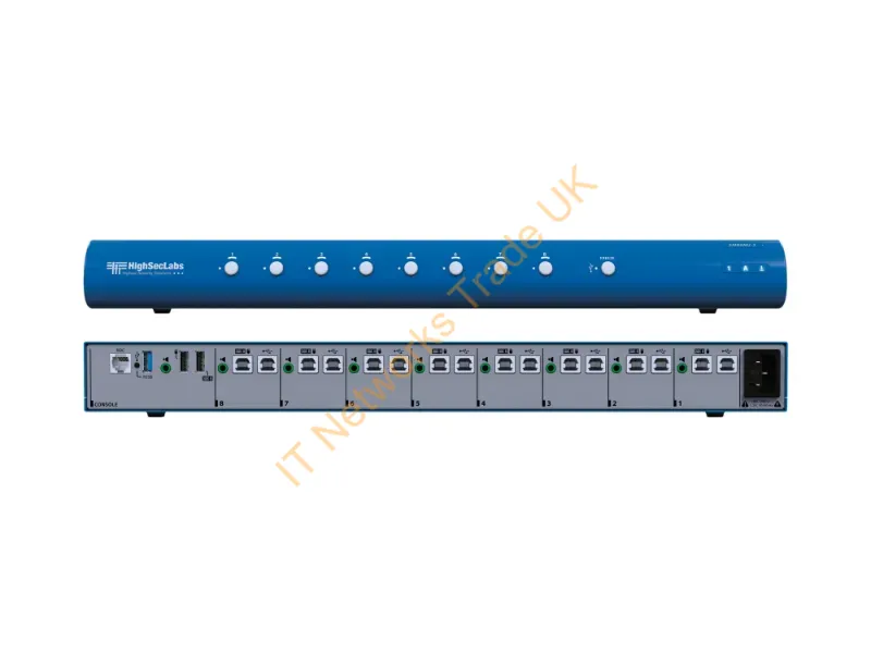 22-00006630 - Kramer Electronics Sm80Nu-3 Kvm Switch Blue