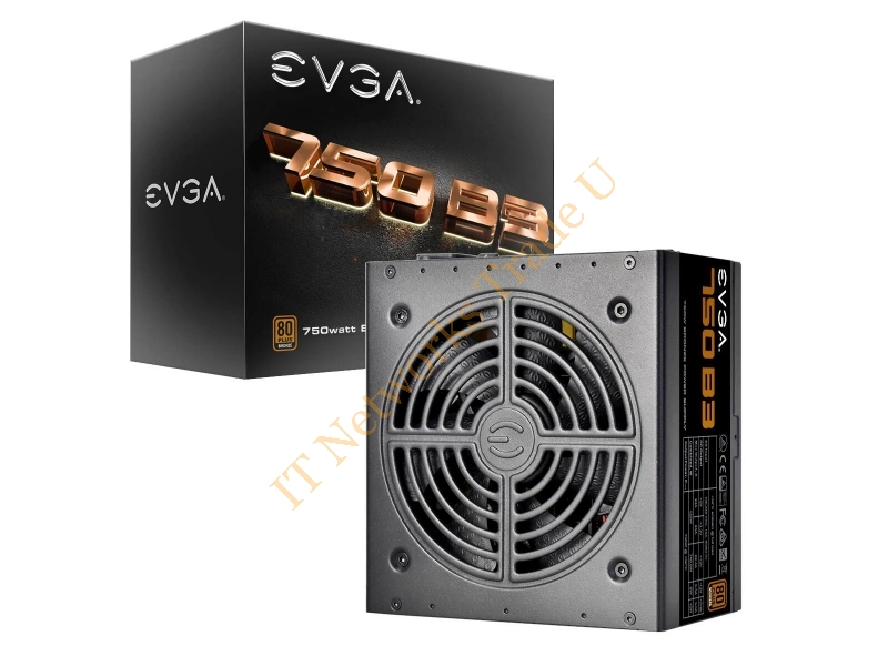 220-B3-0750-V3 - EVGA 750 B3 750W Black power supply unit