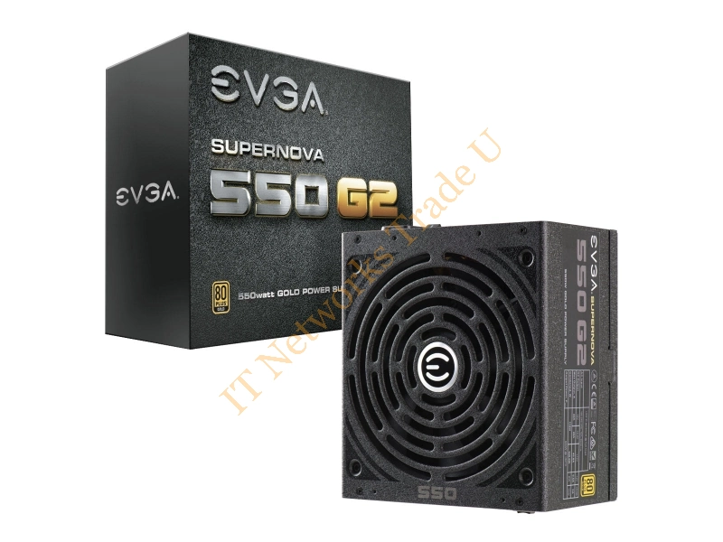 220-G2-0550-Y3 - EVGA SuperNOVA 550 G2 550W Black power supply unit