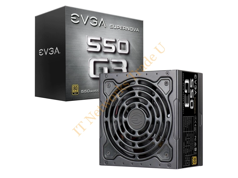 220-G3-0550-Y3 - EVGA SuperNOVA 550 G3 550W Black power supply unit
