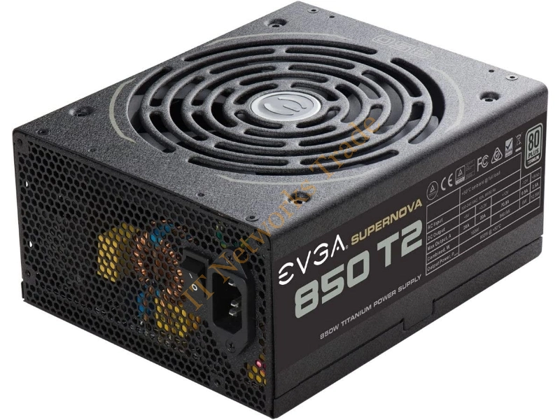 220-G3-0850-X1 EVGA SuperNOVA 850 G3 850-Watts 80 Plus Gold Fully Modular Eco Mode with HBD Fan ATX Power Supply
