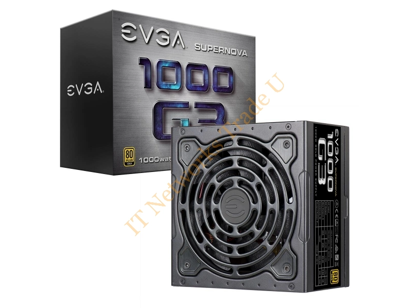 220-G3-1000-X3 - EVGA SuperNOVA 1000 G3 1000W Black power supply unit