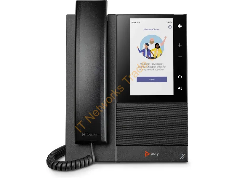 2200-49720-019 - Poly CCX 500 Business Media Phone for Microsoft Teams and PoE-enabled