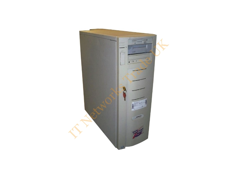 221050-001 HP ProLiant 5000 Intel -Pentium Pro 200MHz 128MB RAM Fast Wide SCSI CDROM FDD 10 100 NIC 4-Way Rack-Mountable Server System