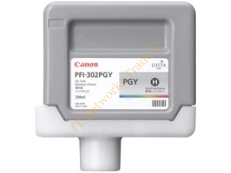2218B001AA - Canon 2218B001 (PFI-302 PGY) Ink cartridge gray, 330ml Printer