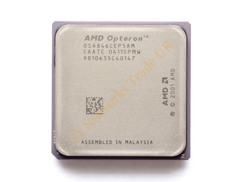 224-0188 Dell 1.8GHz 1000MHz HTL 2MB L3 Cache Socket Fr2(1207) AMD Opteron 2346 HE Quad Core Retail Processor