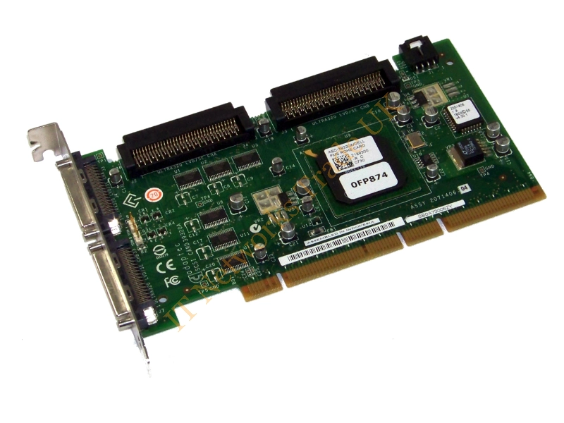 2253800-R Adaptec 39320A-R Dual-channel Ultra320 SCSI RAID Controller Up to 320MBps Per Channel 2 x 68-pin VHDCI Ultra320 SCSI SCSI External 2 Storage