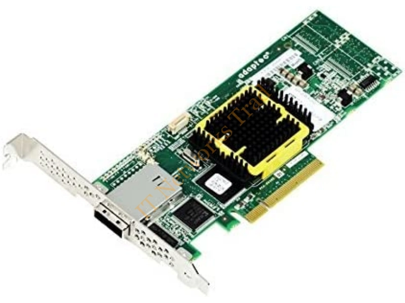 2260200-R Adaptec 2405 4-Port SATA-300/SAS PCI-E x8 Low-Profile RAID Storage Controller