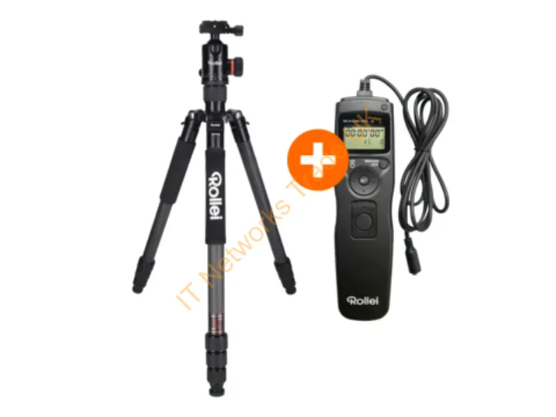 22611 - Rollei 22611 tripod Digital/film cameras 3 leg(s) Black