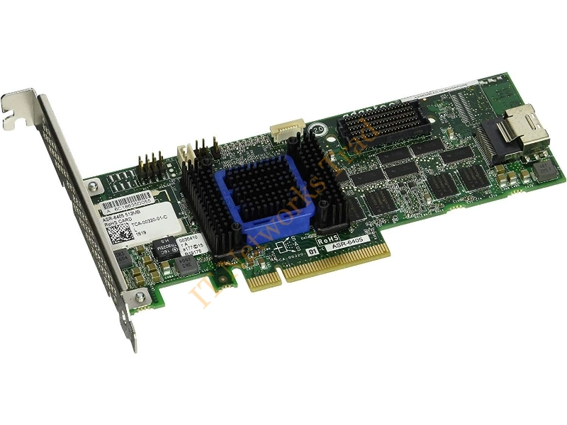 2271100-R Adaptec 6405 4-port SAS RAID Controller Serial Attached SCSI (SAS) Serial ATA/600 PCI Express 2.0 x8 Plug-in Card RAID Supported -