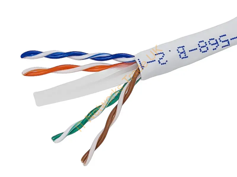 2273 - Monoprice 2273 Networking Cable White 12000" (304.8 M) Cat6 U/Utp (Utp)