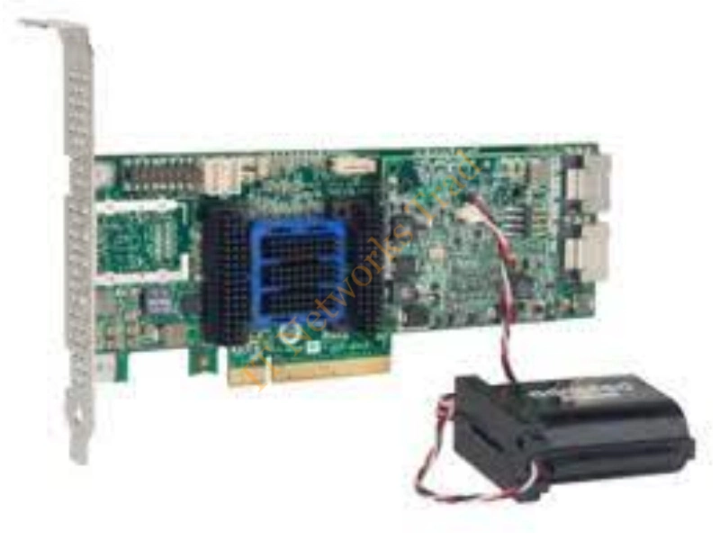 2274300-R Adaptec ASR-7805Q Single 6Gb/s 8INT Port PCI Express 3.0 X8 SAS/SATA RAID Controller with 1GB Cache