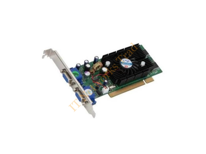 228PCITW nVidia GeForce FX5200 128MB DDR 64-Bit Dual VGA PCI Video Graphics Card