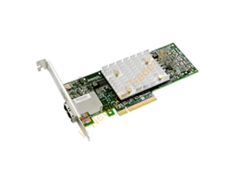 2293300-R Adaptec 1100-8e 8-Ports SAS / SATA 12Gb/s PCI Express 3.0 x8 MD2 Host Bus Adapter
