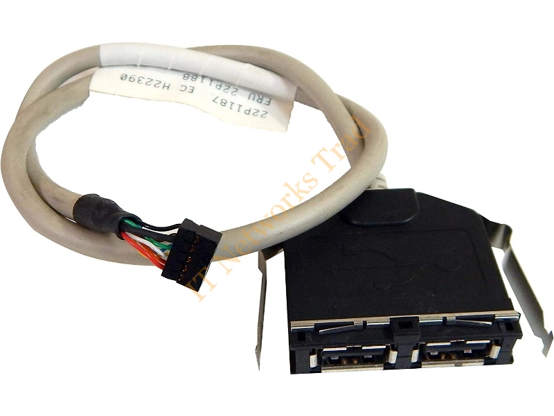 22P1187 IBM 2-Port internal USB Cable for NetVista 6350 Desktop